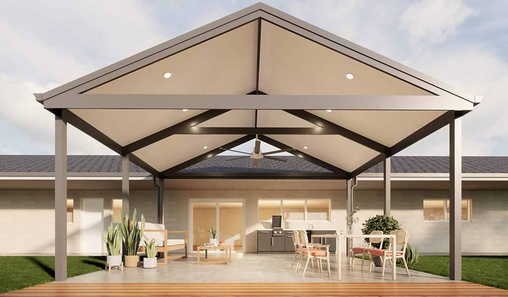 Gable Roofing - MidCoast Outdoor Living